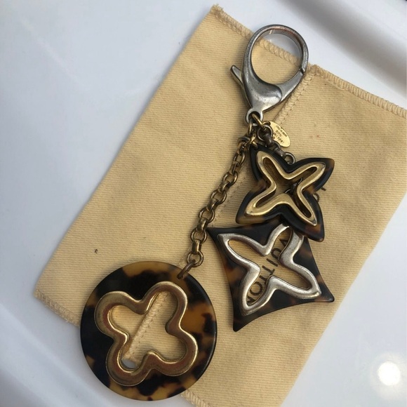 Louis Vuitton tortoiseshell keychain - Picture 1 of 11